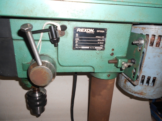 ขายสว่านแท่นตัวสูง 1 เมตร 50 เซน REXON DP330A