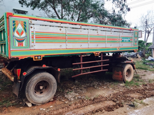 ขายด่วนหางพ่วง 2 เพลา ดั๊มตามสภาพ ราคาถูก ซื้อเลย 200,000.-