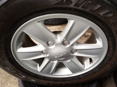 ขายล้อแม็กISUZU All New ขอบ16ยาง245/70/16  4 ล้อ