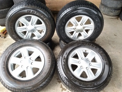 ขายล้อแม็กISUZU All New ขอบ16ยาง245/70/16  4 ล้อ