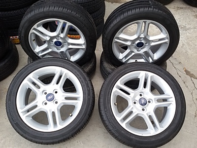 ขายล้อแม็ก Ford Fiesta 16 ยางปี 13 4 ล้อ