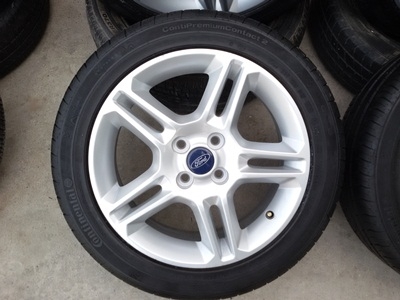ขายล้อแม็ก Ford Fiesta 16 ยางปี 13 4 ล้อ