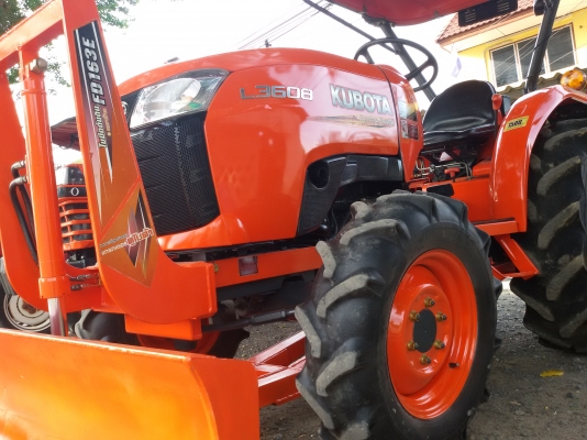 ปัญญาแทรคเตอร์..จัดมาให้ครับ ด่วน!!!คูโบต้า L3608  พร้อมใบมีดคานล่าง พร้อมส่งทั่วไทย จัดส่ง อ.เมือง จ.เพชรบูรณ์