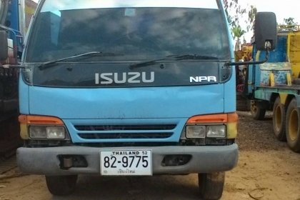 6ล้อดั้ม ISUZU NPR 120แรงม้าปี42 รถสวยเจ้าของขายเอง