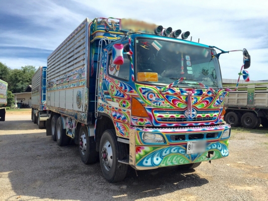 ขายรถพ่วง 24 ล้อ แม่-ลูก กระบะเนียมคอกเกษตรดั้ม HINO ซีรี้ 500  รถสวย ราคา.2750000 ต่อรอง สนใจรีบโทรจองด่วน