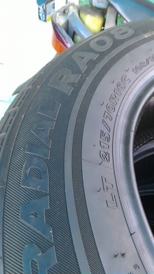 ขายยาง Hankook 215-70-16 ปี11คู่ - ปี13 คู่ ดอกสวย