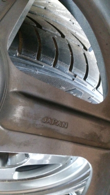 ล้อซิ่ง 5ก้าน มี2วง 5รู120 ไม่ซ่อมไม่ดุ้ง พร้อมยางAchilles 235/45/17ปี11