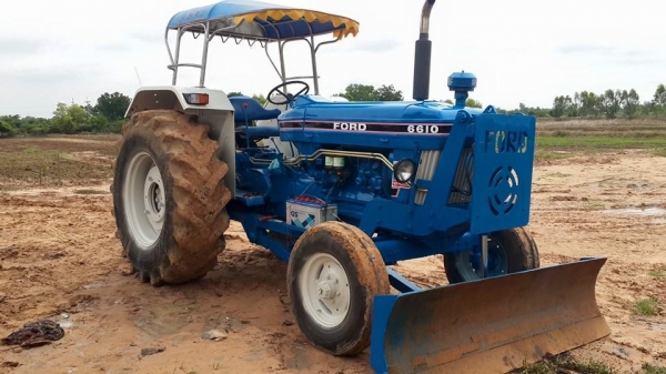 ขายรถแทรคเตอร์ FORD6600 T6ช่วงล่างดี พ.เพาเวอร์ อุปกรณ์ครบ ผาน3 ผาน7 สภาพพร้อมลงงาน เครื่องดี