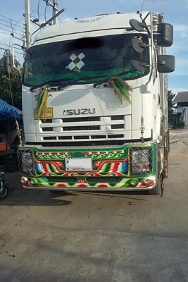 ขาย ISUZU 360 พ่วงแม่ลูก กระบะเนียมดั๊ม คอกเกษตร รถปี 57