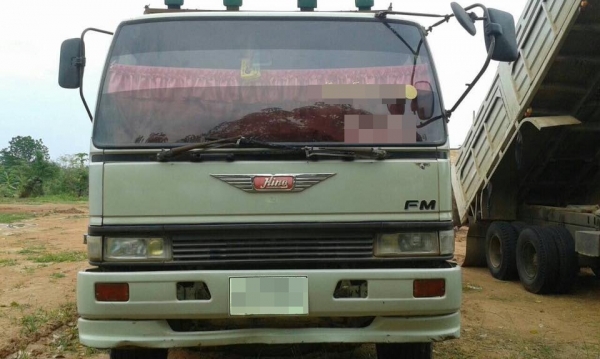 ขายรถสิบล้อ HINO FM1M 220แรงม้า ปี 2536 ดั้มสามมิตร หิน.ดินทราย รถพร้อมใช้งาน ราคาต่อรอง