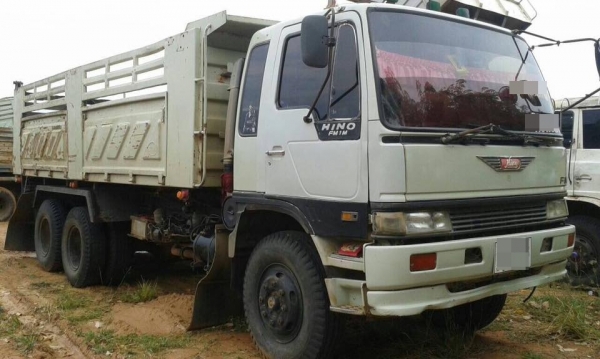 ขายรถสิบล้อ HINO FM1M 220แรงม้า ปี 2536 ดั้มสามมิตร หิน.ดินทราย รถพร้อมใช้งาน ราคาต่อรอง