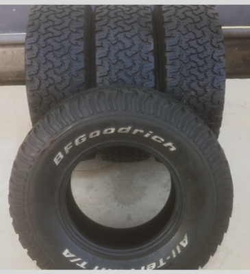 ยาง All BF goodrich 31 10.5 R15 ดอกติดหนวด ไม่เคยลุย
