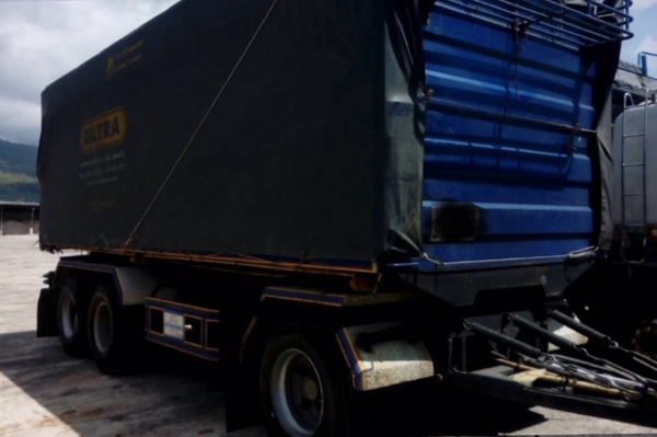 ขาย HINO 344 พ่วงแม่ลูก กระบะเหล็ก คอกเกษตรดั๊ม รถปี 56