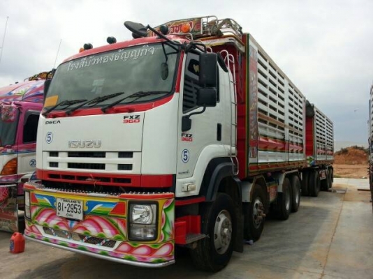 ISUZU DECA FXZ 360 เฉพาะตัวแม่นะคะราคานี้ หากทั้งพ่วง ราคา 2,800,000 บาทคะ