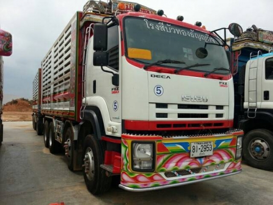 ISUZU DECA FXZ 360 เฉพาะตัวแม่นะคะราคานี้ หากทั้งพ่วง ราคา 2,800,000 บาทคะ