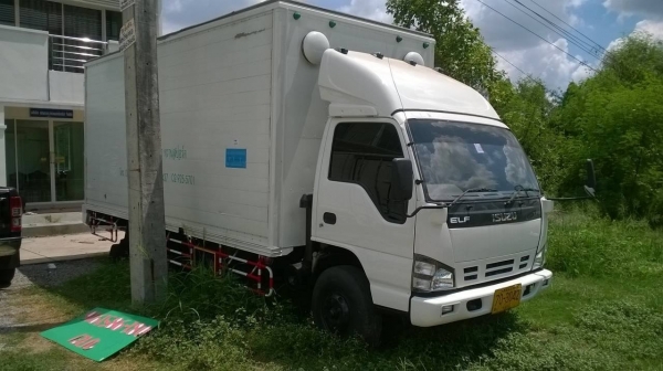 ขาย 6 ล้อ NQR 150 ออกห้างปี 52 ยาว 5.50 เมตร บรรทุกตู้แห้ง 3 บาน เครื่องดี คัสซีสวยตลอดเส้น แอร์เย็น ทะเบียนพร้อมโอน