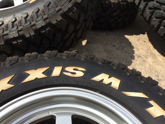 ยาง Mud-terrain ขนาด 265 75 r16 + TE37 16x8 ET-0 สวยยกชุด ยาง Mud-terrain ขนาด 265 75 r16 + TE37 16x8 ET-0 สวยยกชุด