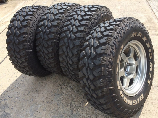 ยาง Mud-terrain ขนาด 265 75 r16 + TE37 16x8 ET-0 สวยยกชุด ยาง Mud-terrain ขนาด 265 75 r16 + TE37 16x8 ET-0 สวยยกชุด