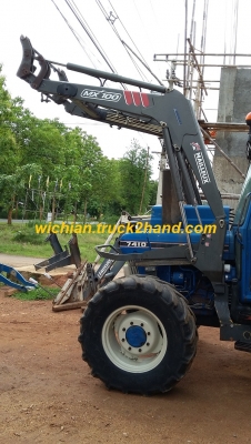 ขายแล้วขอบคุณ พี่พล ชัยนาทครับ "ชุดตักหน้ารถไถฟอร์ด" ยี่ห้อMAILLEUX รุ่นMX'100 ตรงรุ่นFORD 7410 หรือใส่กับรุ่นอื่นๆ ดูของได้ที่ร้านทุกวันครับ