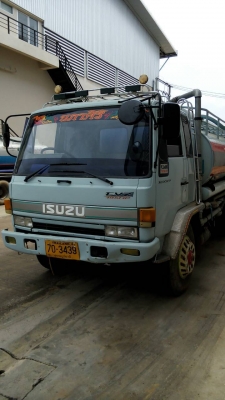 ขายราคา( 570,000บ)สิบล้อ อีซูซุ FVZ12ML175แรง1เพา บรรทุกน้ำ15,000ลิต อุปกรณ์ปั้มครบพร้อมวิ่งงาน ทะเบียนพร้อมโอน