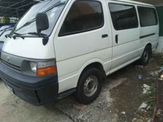 TOYOTA HIACE มือ1 เดิมทั้งคัน เบนซินโรงงาน 1 RZ สวย เครื่องดีมาก ภายในสวย ช่วงล่างดี พร้อมใช้งาน