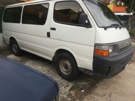 TOYOTA HIACE มือ1 เดิมทั้งคัน เบนซินโรงงาน 1 RZ สวย เครื่องดีมาก ภายในสวย ช่วงล่างดี พร้อมใช้งาน