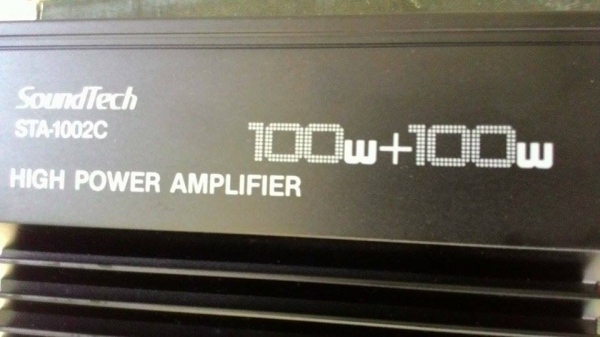soundtech พาวเวอร์แอมป์