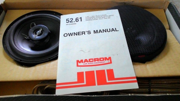 ลำโพง macrom