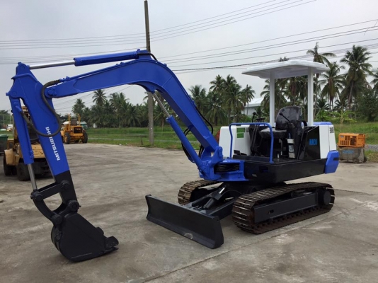 รถขุด MITSUBISHI MM30 ทำสีใหม่ นำเข้า มือสองญี่ปุ่น