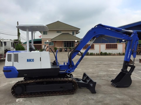 รถขุด MITSUBISHI MM30 ทำสีใหม่ นำเข้า มือสองญี่ปุ่น