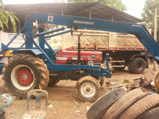 ขายรถไถแมสซี่ 185พร้อมคีบ