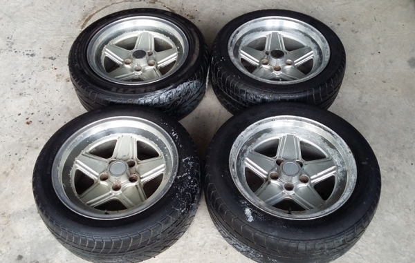 ล้อ,AMG"Penta 16X8 ET11 5รู112 เก่าเก็บหนึ่งชุด 18,000