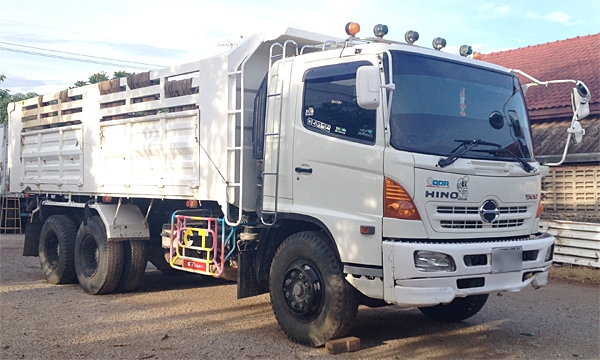 รถเจ้าของฝากขาย ขายสิบล้อดัมพ์ HINO FM8J 220 ซีรีส์ 500 ปี 55 กระจกไฟฟ้า ถุงลมนิรภัย ดัมพ์เหล็ก สองเพลา หัวคัสซีก็ขาย ไมล์140,000กม.