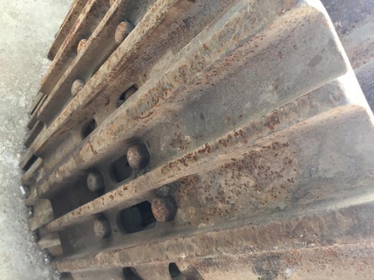 โซ่พร้อมใบแทรค PC200-5 เชคนอกญี่ปุ่น ใบยาว 60 ซม.