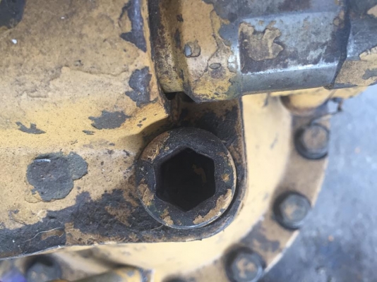 ชุดเกียร์สวิง โป๊ะสวิง CAT320 พร้อมมอเตอร์สวิง