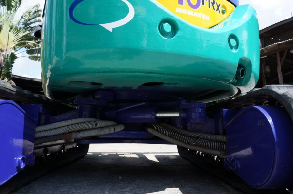 ขายรถขุดเล็ก KOMUTSU PC10MRX  เก่านอกพร้อมใช้