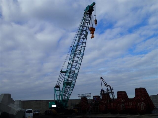 รับorder crawler crane 200 tons นำเข้าจากญี่ปุ่น
