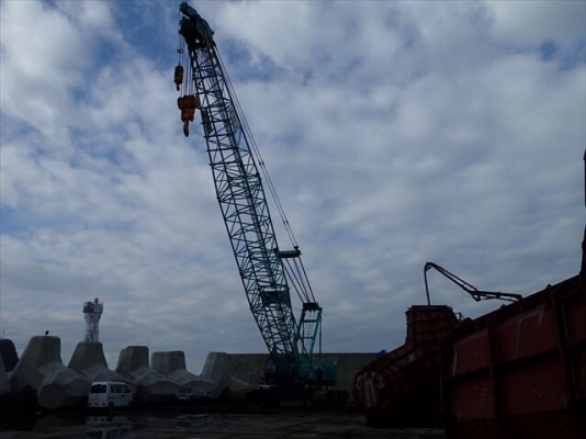 รับorder crawler crane 200 tons นำเข้าจากญี่ปุ่น