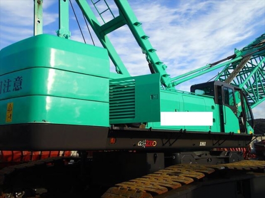 รับorder crawler crane 200 tons นำเข้าจากญี่ปุ่น