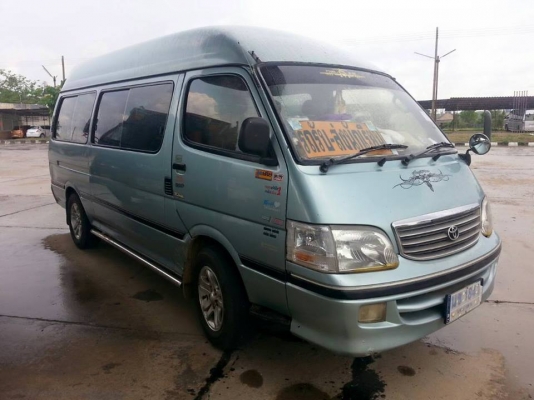 ขายรถตู้โตโยต้าหลังคาสูง ปี43 เครื่องดี แคชซีสวย ยางดี ภายในสวย แอร์เย็น สภาพพร้อมใช้งาน เอกสารพร้อมโอน สนใจโทร 090-8588220คุณนะ 093-3258446คุณบิว ID:narong498 หรือเข้าดูสินค้าอื่นๆได้ที่ www.truck.in.th/498 หรือเพจFacebook ณรงค์ ซื้อขายรถมือสอง (เว็บไซต์