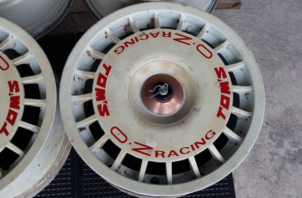 ล้อ,OZ Racing TOM'S(แท้) 16X8 5รู100 เก่าเก็บหนึ่งชุด 16,000 ล้อ,OZ Racing TOM'S(แท้) 16X8 5รู100 เก่าเก็บหนึ่งชุด 16,000