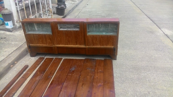 ขายเตียงไม้สัก 3500