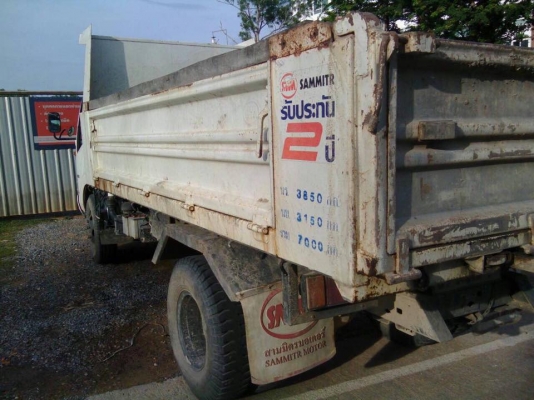 6 ล้อเล็กดั้มดิน 130 แรงปี 2556 รถสวยมาก เดิมๆ