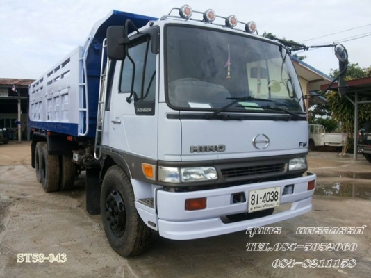 ขายด่วน รถบรรทุก 10 ล้อ HINO  195 แรง 2 เพลา สภาพสวย พร้อมใช้งาน