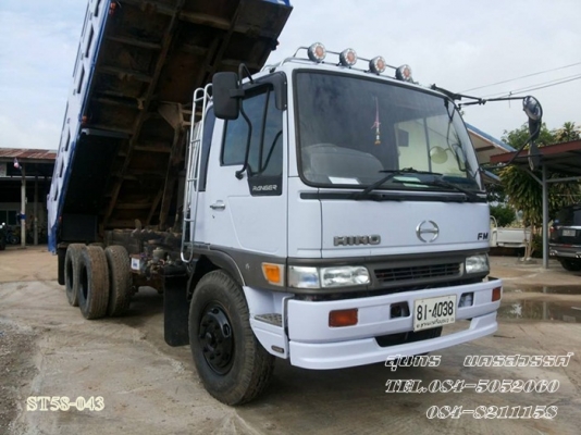 ขายด่วน รถบรรทุก 10 ล้อ HINO  195 แรง 2 เพลา สภาพสวย พร้อมใช้งาน