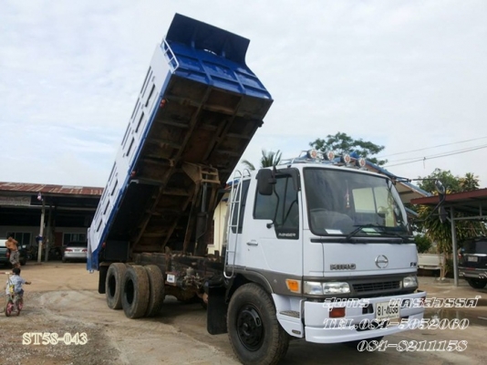 ขายด่วน รถบรรทุก 10 ล้อ HINO  195 แรง 2 เพลา สภาพสวย พร้อมใช้งาน