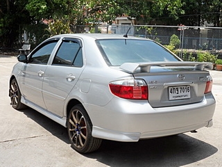 TOYOTA VIOS 1.5 E I VORY AUTO ปี 2007 รถสวยพร้อมใช้ จัดไฟปแนนซ์ได้ ไม่ต้องมีคนค้ำ T.086-527-9533