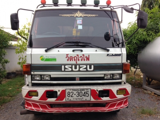ISUZU ROCKY 195 รถน้ำมัน 16,000 ลิตร โหลดล่าง (สวยมาก)
