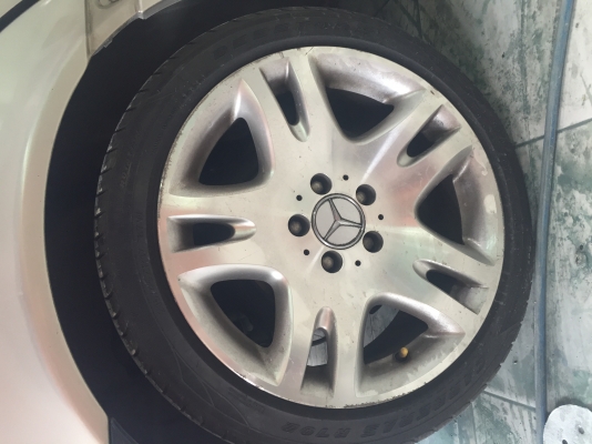 ขายล้อแม็ค benz พร้อมยางใหม่ๆ ขอบ 17
