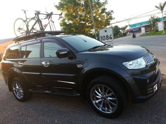 pajero sport รถบ้าน รองท็อป แต่งหนัก